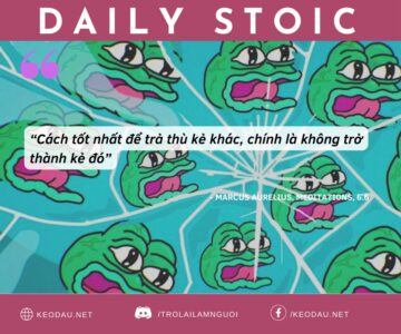 Ngày 13 tháng 10: PHƯƠNG THỨC TỐT NHẤT ĐỂ TRẢ THÙ LÀ KHÔNG TRẢ THÙ