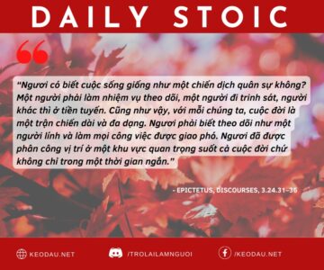 Ngày 13 tháng 6: CUỘC SỐNG LÀ MỘT CHIẾN TRƯỜNG