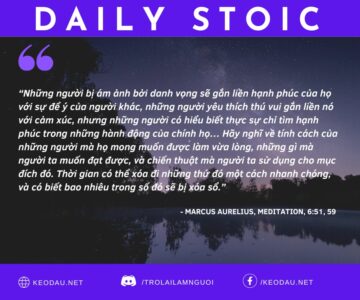 Ngày 14 tháng 5: HẠNH PHÚC NẰM TRONG HÀNH ĐỘNG CỦA CHÚNG TA