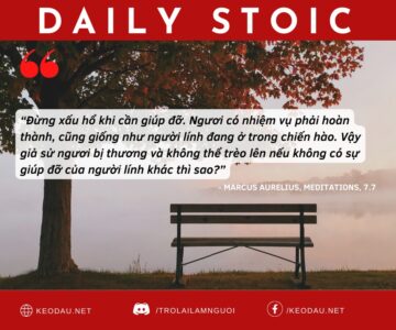 Ngày 16 tháng 6: ĐỪNG XẤU HỔ KHI CẦN GIÚP ĐỠ