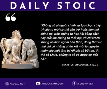 Ngày 17 tháng 8: TỰ CHỊU TRÁCH NHIỆM