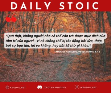 Ngày 1 tháng 6: LUÔN GIỮ TƯ TƯỞNG DỰ PHÒNG