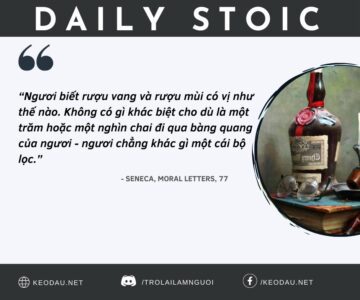 Ngày 24 tháng 12: VÔ NGHĨA … NHƯ RƯỢU VANG LÂU NĂM