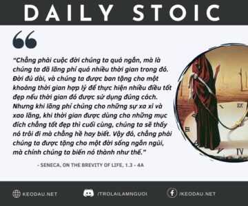 Ngày 26 tháng 12: CUỘC ĐỜI SẼ DÀI LÂU – NẾU BẠN BIẾT CÁCH SỬ DỤNG NÓ