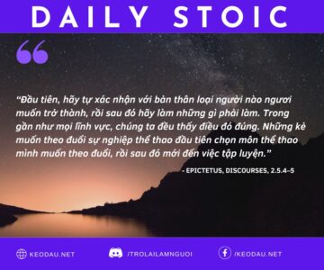 Ngày 2 tháng 5: HÃY TRỞ THÀNH NGƯỜI BẠN MUỐN