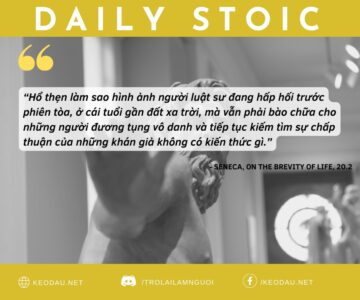 Ngày 31 tháng 7: SỰ NGHIỆP CỦA BẠN KHÔNG PHẢI BẢN ÁN TÙ CHUNG THÂN