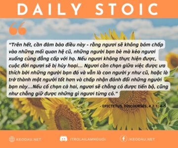 Ngày 9 tháng 3: HÃY CHỌN ĐÚNG MÔI TRƯỜNG