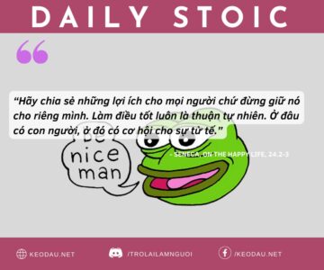 Ngày 17 tháng 10: LỢI ÍCH CỦA SỰ TỬ TẾ