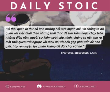 Ngày 19 tháng 10: THÓI QUEN TỐT “HỐT” THÓI QUEN XẤU